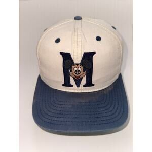 Vintage 90's Disney Mickey Mouse Snapback Hat